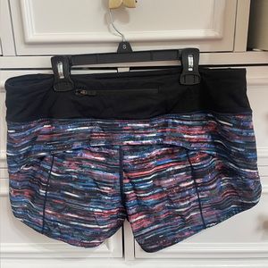 Lulu lemon shorts size 8